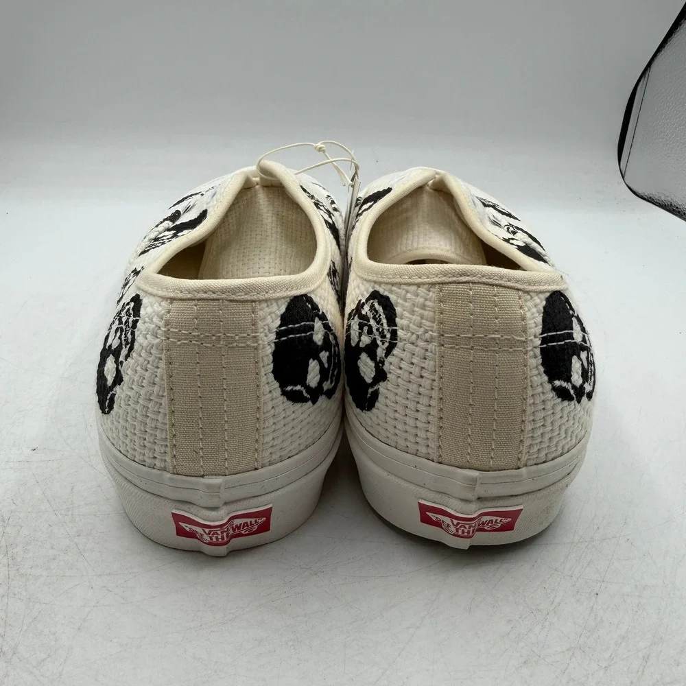 VANS Anaheim Factory Authentic 44 DX Needlepoint Skulls Shoes Mens 11 Women 12.5